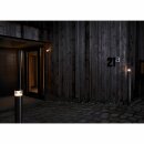 Osram LED Wandleuchte Endura Style Mini Wall außen silber 4W Sensor Bewegungsmelder warmweiß IP44