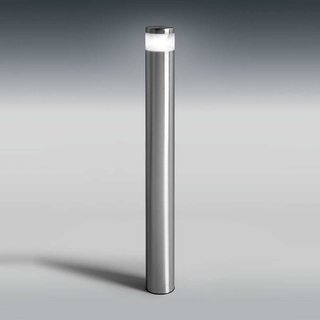 Osram LED Wegeleuchte Endura Style Mini Cylinder 80cm außen silber 4W warmweiß IP44