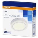 Osram LED Wand- & Deckenleuchte Click White Round RD 15W steuerbar per Schalter