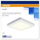 Osram LED Wand- & Deckenleuchte Click White Square SQ...