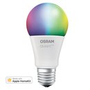 Osram Smart+ LED Leuchtmittel Apple HomeKit E27 RGBW Farbwechsel + warmweiß dimmbar Ersatz für 60W