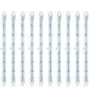 10 x Halogenstab 1000W 254mm Halogen 1000 Watt Stab Leuchtmittel warmweiß dimmbar