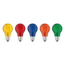 10 x Osram LED Filament Leuchtmittel Birnenform Star Classic bunt 2W = 15W E27 Rot Grün Blau Gelb Orange