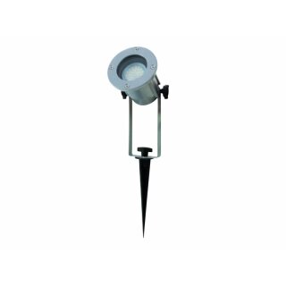 Ritos LEDs Garden LED Gartenspot mit Erdspieß 3W silber warmweiß 3000K