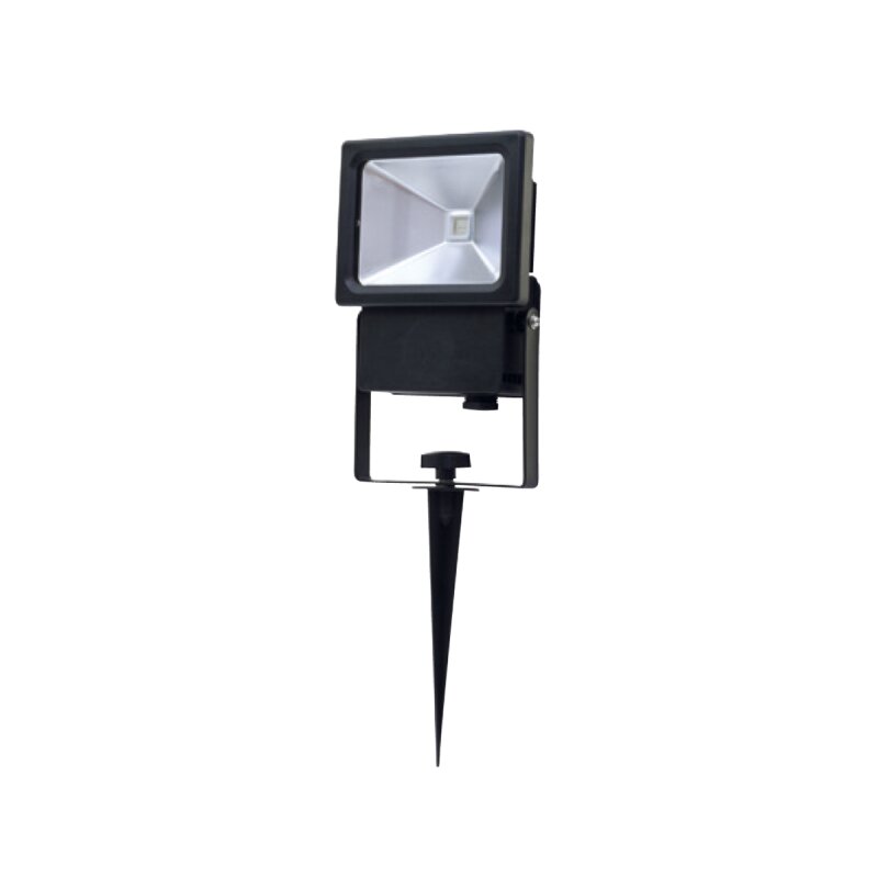 Ritos LED's Garden LED Strahler Erdspieß 18W schwarz Kaltweiß Tagesli