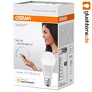 4 x Osram Smart+ LED Leuchtmittel Apple HomeKit E27 RGBW Farbwechsel + warmweiß dimmbar Ersatz für 60W