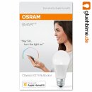 4 x Osram Smart+ LED Leuchtmittel Apple HomeKit E27 RGBW Farbwechsel + warmweiß dimmbar Ersatz für 60W