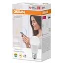 4 x Osram Smart+ LED Leuchtmittel ZigBee E27 CCT Farbwechsel warmweiß - Tageslicht 2700K - 6500K dimmbar Ersatz für 60W Alexa kompatibel