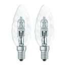 2 x Osram Kerze Eco Halogen BW Glühbirne 46W = 60W...