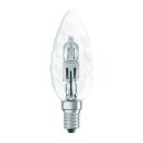 2 x Osram Kerze Eco Halogen BW Glühbirne 46W = 60W E14 klar gedreht warmweiß dimmbar