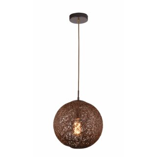 Wofi Pendelleuchte Pendant Bilbao 202 30cm Braun 1 x E27 max 60W