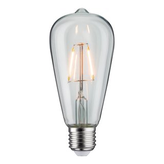 Paulmann LED Vintage Rustika Filament Edison ST64 2,5W E27 klar extra warmweiß 1800K Goldlicht 1879 classic edition