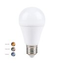 LED Leuchtmittel Birnenform 9W = 60W E27 matt 3-Step-CCT tune 810lm warm neutral kalt 2700K 4000K 6000K 120°