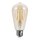 LED Filament Edison ST64 Leuchtmittel 2W E27 Gold extra warmweiß 2500K