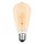 LED Spiral Filament Leuchtmittel Edison Form ST64 2,5W E27 Gold extra warmweiß 2000K