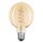 LED Spiral Filament Leuchtmittel Globe G95 2,5W E27 Gold extra warmweiß 2000K