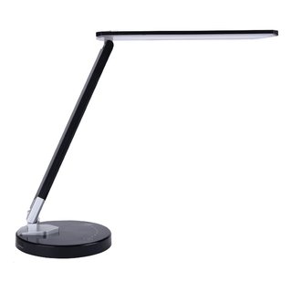 Design LED Schreibtischlampe mit Touch-Bedienung, Farbwechsel, Dimmfunktion, USB, schwarz