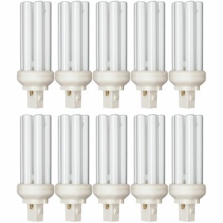 10 x Philips Kompaktleuchtstofflampe Master PL-T 2P 26W...