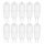 10 x LED Mini Stiftsockellampe 1,2W G4 12V matt Leuchtmittel warmweiß 3000K