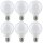 6 x Paulmann ESL Energiesparlampe Globe G80 15W = 67W E27 opal 850lm warmweiß 2700K