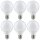 6 x Paulmann ESL Energiesparlampe Globe G80 15W = 67W E27 opal 850lm warmweiß 2700K