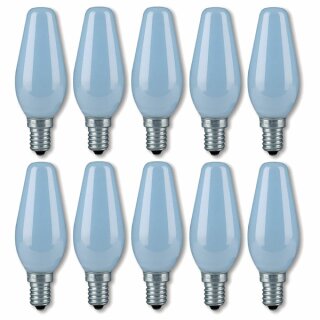 10 x Osram Kerze Glühbirne Active BC 40W E14 matt Daywhite Tageslicht dimmbar