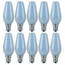 10 x Osram Kerze Glühbirne Active BC 40W E14 matt...