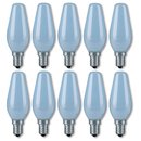 10 x Osram Kerze Glühbirne Active BC 60W E14 matt Daywhite Tageslicht dimmbar