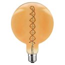 Riesen LED Spiral Filament Globe G200 5W E27 gold...