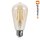 10 x LED Filament Edison ST64 Leuchtmittel 2W E27 Gold extra warmweiß 2500K