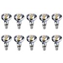 10 x LED Leuchtmittel Reflektor R50 4W = 25W E14 klar warmweiß 2700K