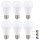 6 x LED Leuchtmittel Birnenform 9W = 60W E27 matt 3-Step-CCT tune 810lm warm neutral kalt 2700K 4000K 6000K 120°