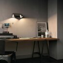 Philips myLiving LED Spot Dender 2-flammig Metall 8W matt verchromt