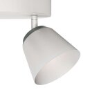 Philips myLiving LED Spot Dender 4-flammig Metall 16W matt verchromt