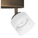 Philips myLiving LED Spot Fremont 3-flammig Metall 12W Bronze