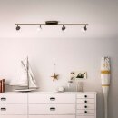 Philips myLiving LED Spot Fremont 4-flammig Metall 16W Bronze