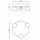 Philips myLiving LED Spot Star 3-flammig Metall 13,5W silber Aluminium