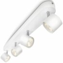 Philips myLiving LED Spot Star 4-flammig Metall 18W weiß