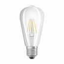 Osram LED Filament Edison Leuchtmittel 4W = 40W E27 klar...