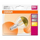 Osram LED Filament Tropfen Kopfspiegellampe 4W fast 40W E14 Kopfspiegel Gold warmweiß 2700K