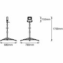 Osram LED Worklicht Arbeitslicht Fluter Stativ 20W Tripod Ständer IP65