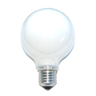 Volta Globe Glühbirne 40W E27 OPAL G80 80mm Globelampe 40Watt Glühlampe Glühbirnen Glühlampen