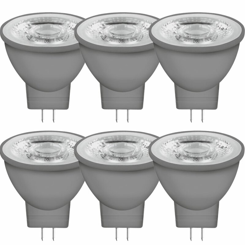 x Osram LED Reflektor 4W = 35W GU4 MR11 12V warmweiß 2