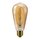 Philips LED Leuchtmittel Classic Edison LEDbulb ST64 5W = 25W E27 gold gelüstert