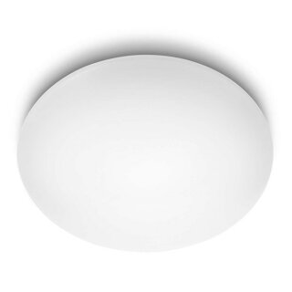 Philips LED Deckenleuchte Suede 4-flammig weiß 4 x 6W 2350lm warmweiß 2700K IP20