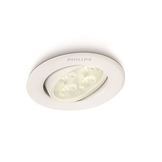 Philips LED Downlight Albireo Spot schwenkbar 2700K 1x4W weiß