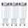 12 x Paulmann LED Leuchtmittel Stiftsockel 2,4W = 21W G9 230V warmweiß 2700K