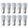 10 x LED Leuchtmittel mini Röhre T23 2W BA15d B15d matt Tageslicht kaltweiß 6500K