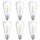 6 x Osram LED Filament Edison Leuchtmittel 4W = 40W E27 klar warmweiß 2700K