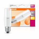 6 x Osram LED Star Stick Leuchtmittel Röhre 8W = 60W E27 matt BLI warmweiß 2700K